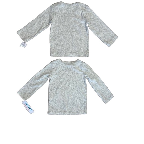 Carter’s 2 tops for girls pj’s so cute and soft size 12M - Picture 2 of 2